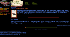 Desktop Screenshot of maverickbrewing.com
